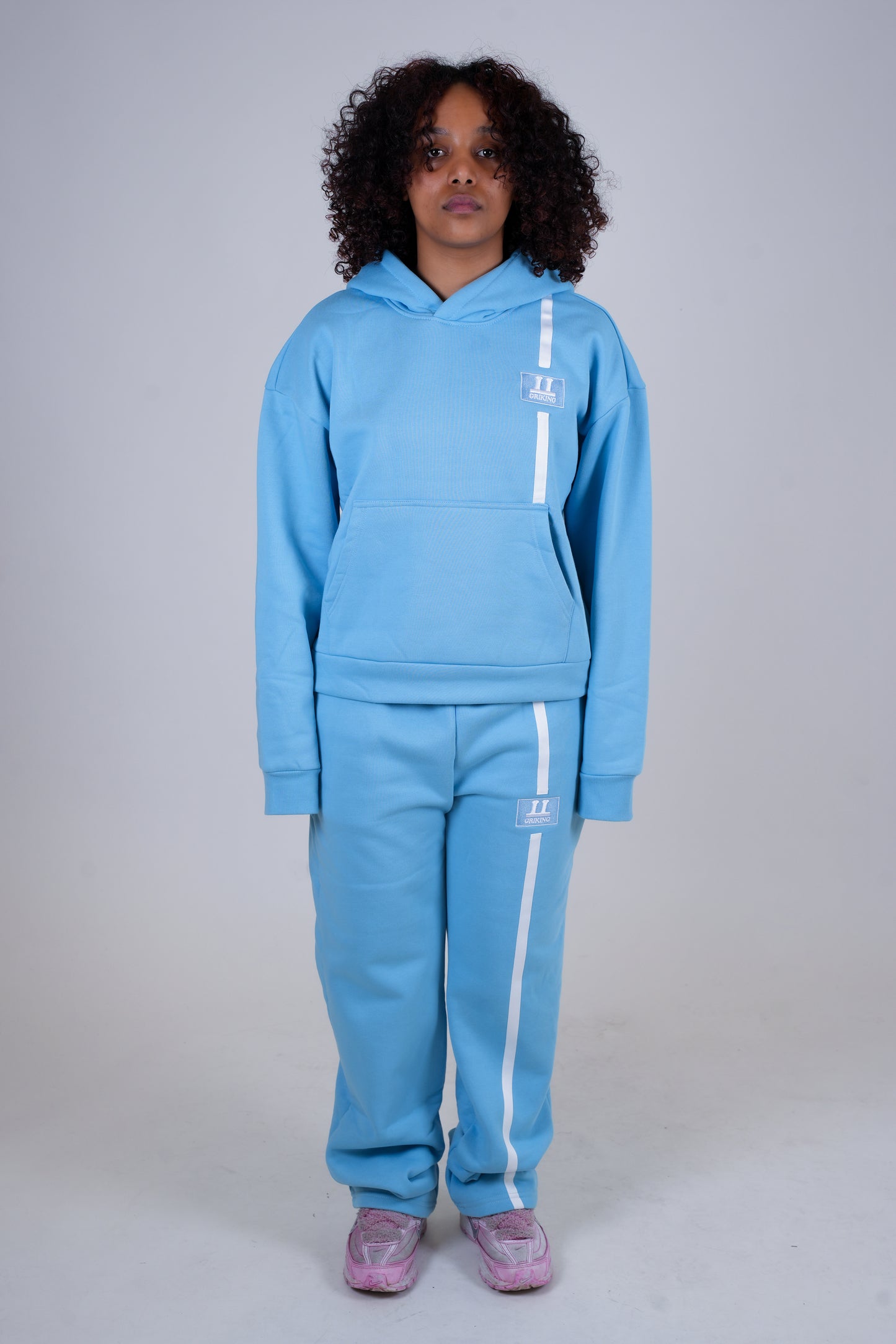 GRIKING TRACKSUIT - BABY BLUE