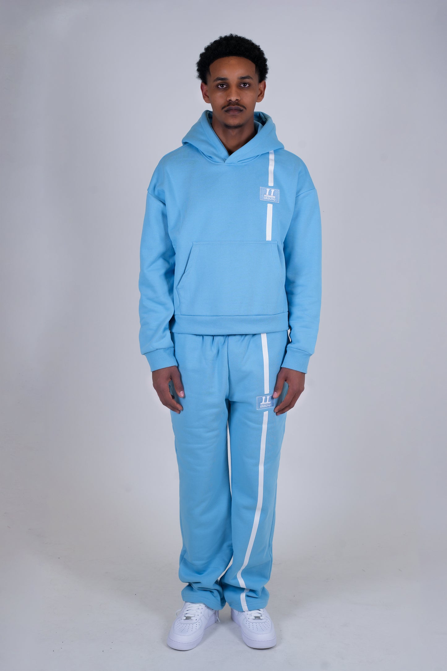 GRIKING TRACKSUIT - BABY BLUE